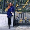 Marina Ruy Barbosa viajou para Paris a trabalho na terça-feira, 16 de maio de 2017