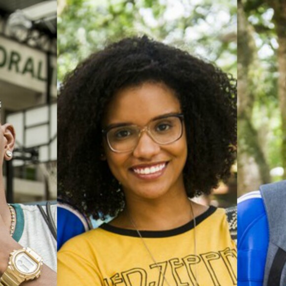 A hacker Ellen de 'Malhação - Viva a Diferença' é disputada pelos amigos Fio (Lucas Penteado) e Jota (Hall Mendes)