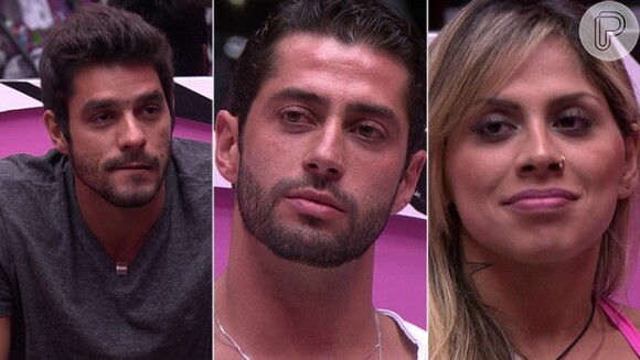Diego, Marcelo e Vanessa enfrentam o Paredão triplo do 'BBB 14'