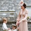 Príncipe George levou uma bronca da mãe, Kate Middleton, durante o casamento da tia, Pipa