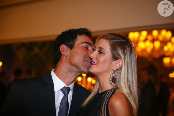 Ticiane Pinheiro e Cesar Tralli reataram o namoro no último final de semana