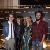 Carolina Dieckmann lança filme em São Paulo com os atores Caio Blat, Maria Ribeiro e Paulo Vilhena