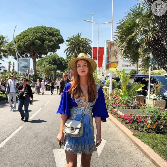 Marina Ruy Barbosa viajou para França a trabalho e prestigiou o Festival de Cannes