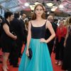 Marina Ruy Barbosa usou um vestido da grife Prada no Festival de Cannes 2017