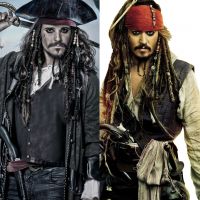 Bruno Gagliasso vira Jack Sparrow e elogia Johnny Depp: 'Minha referência'