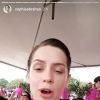 Sophia Abrahão corre maratona de 10 km e festeja em vídeo neste domingo, dia 28 de maio de 2017
