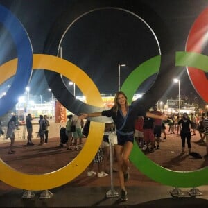 Marina Ruy Barbosa é fã de esportes e prestigiou a Olimpíada no Rio de Janeiro