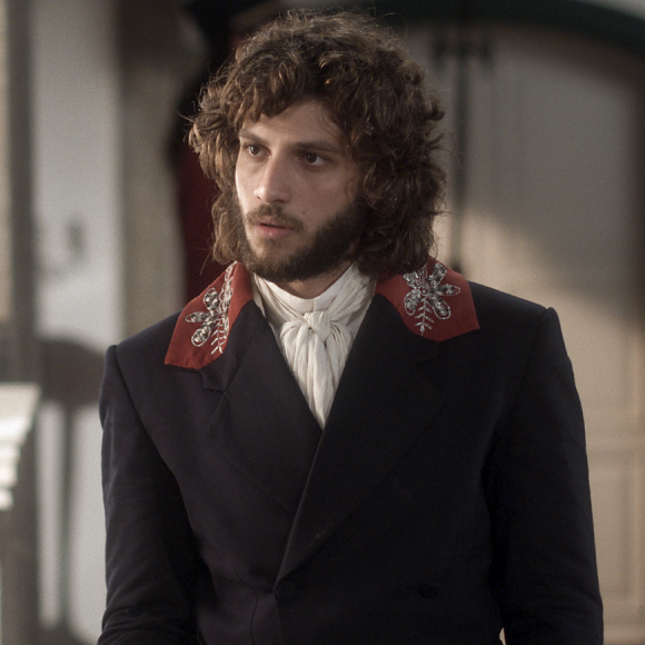 Joaquim (Chay Suede) é demitido por Pedro (Caio Castro) após falar do envolvimento de Domitila (Agatha Moreira) com Thomas (Gabriel Braga Nunes), no capítulo que vai ao ar quinta-feira, dia 08 de junho de 2017, na novela 'Novo Mundo'