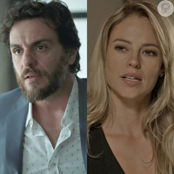 Caio (Rodrigo Lombardi) fica encantado pela beleza de Jeiza (Paolla Oliveira) ao conhecê-la nos próximos capítulos da novela 'A Força do Querer'