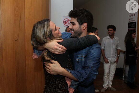 Juliana Paiva e o namorado, Juliano Laham, comemoraram neste mês um ano de namoro