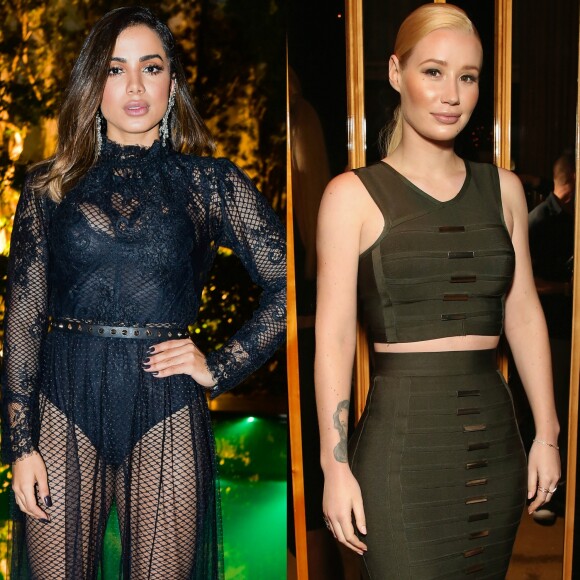 'Foi um incrível, a Iggy foi muito generosa comigo e me ajudou muito', explicou Anitta