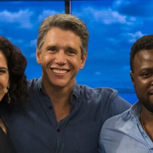 Maria Clara Gueiros participou do programa 'Tamanho Família' ao lado de Érico Brás