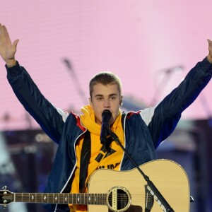 Justin Bieber se apresenta no concerto 'One Love Manchester'