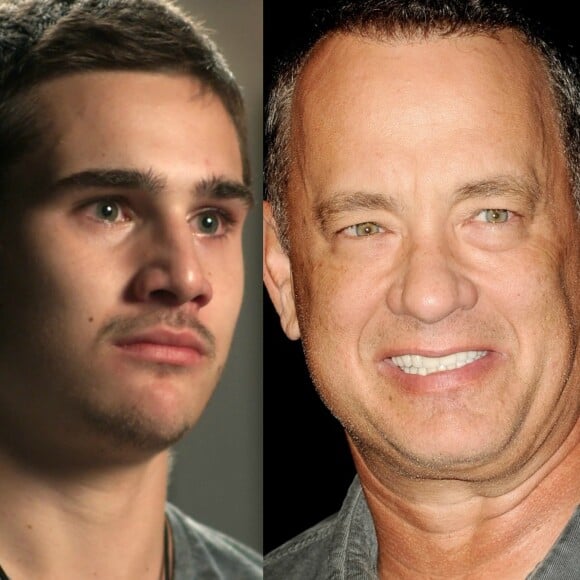 Nicolas Prattes se encontrou com Tom Hanks em teatro de Nova York, nos EUA, no final de semana