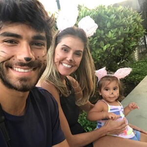 Hugo Moura contou que filha, Maria Flor, é ciumenta como a mulher, Deborah Secco