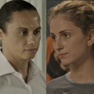 Nonato (Silvero Pereira) confunde Ivana (Carol Duarte) com um rapaz, na novela 'A Força do Querer', em 5 de julho de 2017