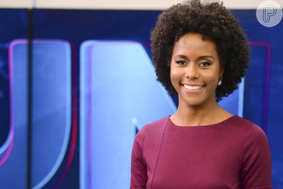 Maju Coutinho estreou como garota do tempo do Jornal Nacional, na Globo. Agora, a jornalista é apresentadora do 'Jornal Hoje'