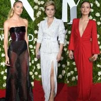 Preto, branco e vermelho invadem looks das famosas no Tony Awards 2017. Fotos!