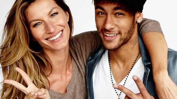 Neymar e Gisele Bündchen posam juntos em ensaio para revista 'Vogue'