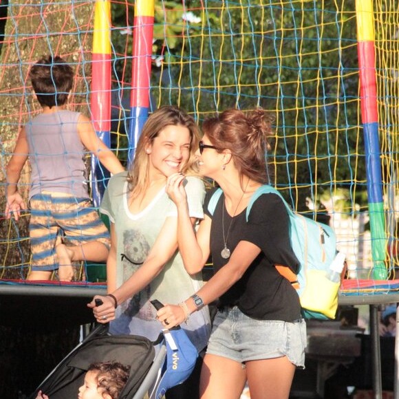 Fernanda Gentil não poupou elogios para a namorada, Priscila Montandon: 'Tenho uma dívida eterna com o cara lá de cima por ter me mandado você'