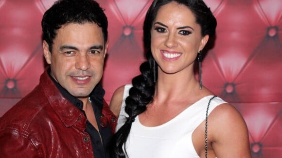 Zezé Di Camargo diz que filhos aprovaram noivado com Graciele Lacerda: 'Cientes'
