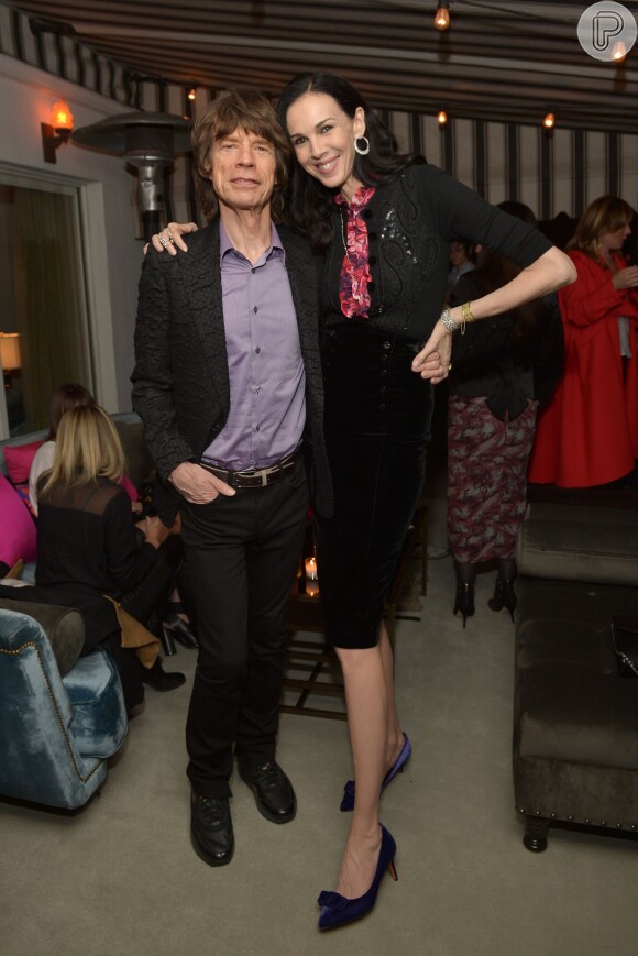 Mick Jagger está abalado com a morte da namorada, a estilista L'Wren Scott