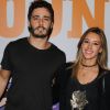 Thiago Rodrigues negou que teve um barraco com a ex-mulher, Cris Dias, na portaria da TV Globo