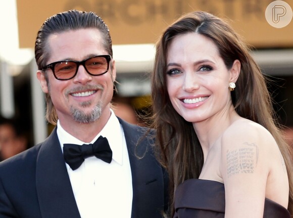 O ex-casal Angelina Jolie e Brad Pitt tem fortuna avaliada em R$ 1,6 bilhão