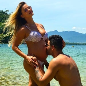 Gusttavo Lima está à espera de Gabriel, seu primeiro filho com a modelo Andressa Suita