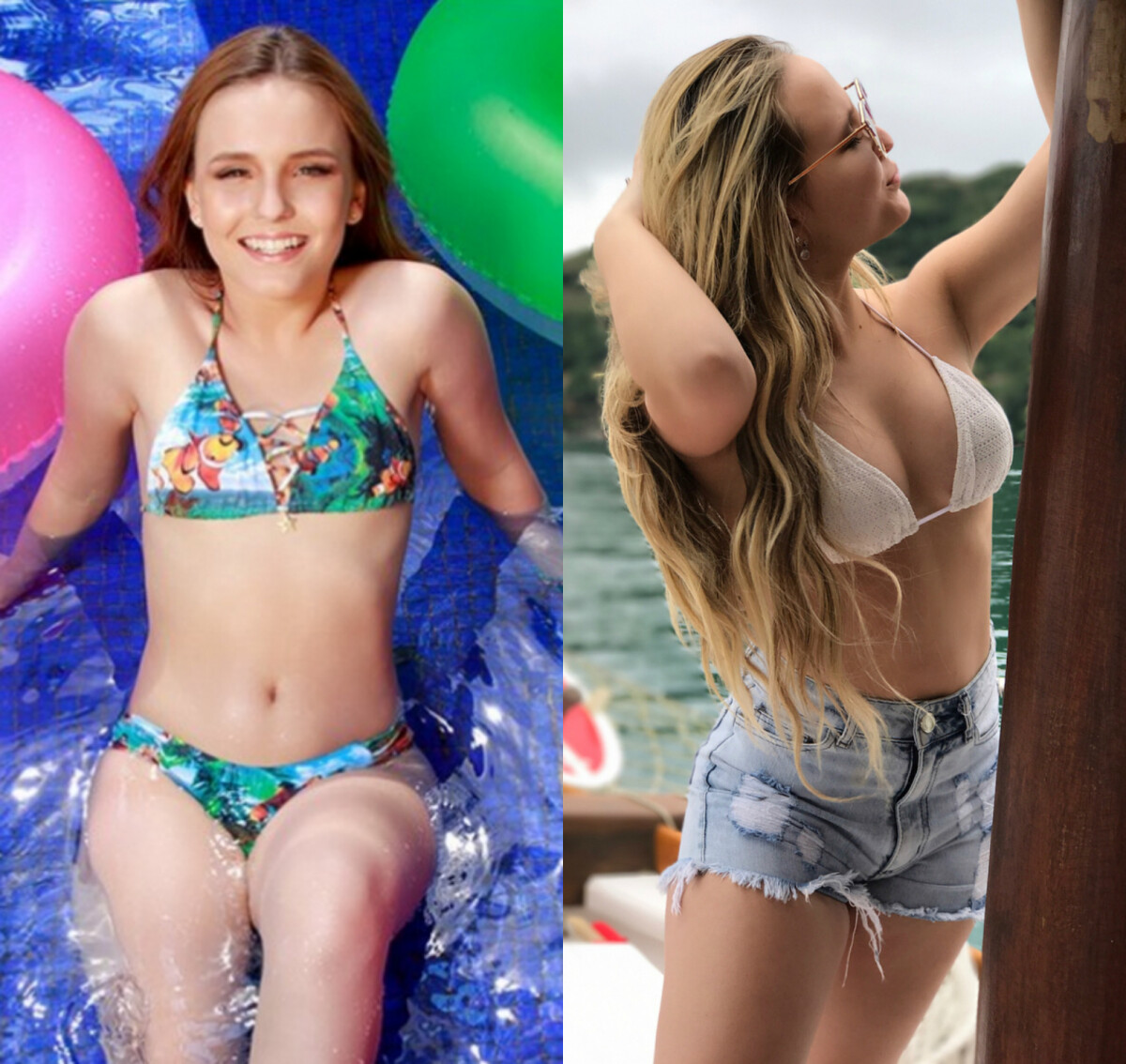 Foto: Larissa Manoela posou de biquíni e fãs apontaram que a atriz teria  colocado silicione nos seios - Purepeople