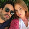 Marina Ruy Barbosa faz trilha com o noivo, Xandinho Negrão: 'Alívio de chegar'