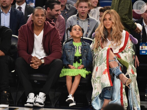 Beyoncé e Jay-Z já são pais da pequena Blue Ivy, de cinco anos