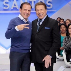 Em conversa com o prefeito de São Paulo, João Doria Jr, Silvio Santos declarou: 'Vou dar uma puxada'