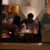 Mariana Rios janta com o namorado, Patrick Bulus, no Leblon, no Rio