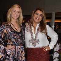 Carolina Dieckmann prestigia show de Preta Gil, Fiuk e Sophia Abrahão em SP