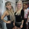 Após anunciar a separação, Clara foi com Vanessa à 13ª edição da Hair Brasil - Feira Internacional de Beleza, Cabelos e Estética, no Expo Center Norte, em São Paulo, nesta segunda-feira, 14 de abril de 2014