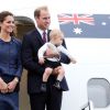 É a primeira viagem de Kate Middleton e príncipe George ao continente