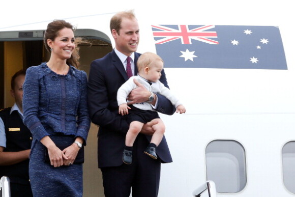 É a primeira viagem de Kate Middleton e príncipe George ao continente