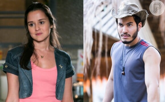 Matias (Begê Muniz) e Sandra (Karen Coelho) formam um novo casal nessa reta final de 'Além do Horizonte', em 29 de abril de 2014