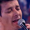 Rodrigo Faro se emociona ao cantar a música 'Pai', no quadro 'Confesso que Vivi'