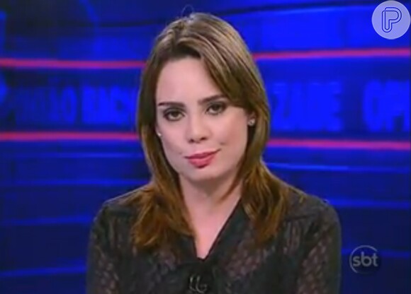 Rachel Sheherazade está proibida de emitir suas opniões no telejornal 'SBT Brasil'