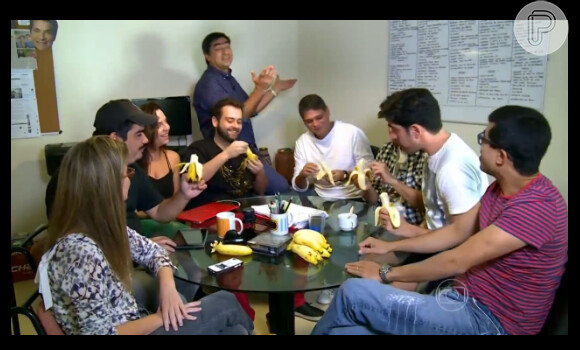 Zeca Camargo bateu um papo com Marcius Melher, Marcelo Adnet e a equipe de produção do “Tá No Ar – Na TV NA TV”, novo programa de comédia da Globo