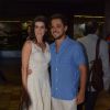 Deborah Secco e o namorado, Bruno Torres, vão ao festival Cine PE, em Olinda (1º de maio de 2014)
