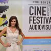 Deborah Secco prestigia o Cine PE Festival Audiovisual e posa com simpatia para fotos