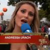 Andressa Urach estreou como repórter do programa 'Muito Show', da Rede TV!