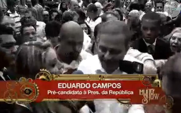 Eduardo Campos também foi alvo de Andressa Urach na estreia dela