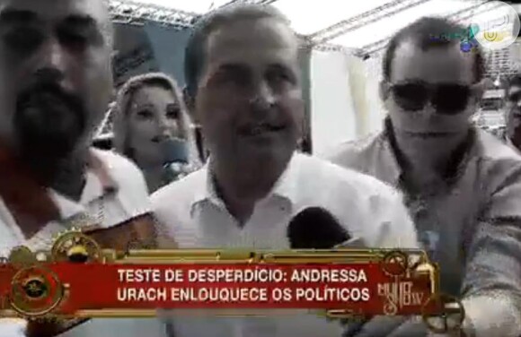 Andressa Urach teve que correr atrás do ex-governador de Pernambuco