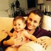 Carolyna Aguiar é mãe de Anna Clara, de 2 anos, fruto de seu relacionamento com o empresário Luís Paulo Montenegro