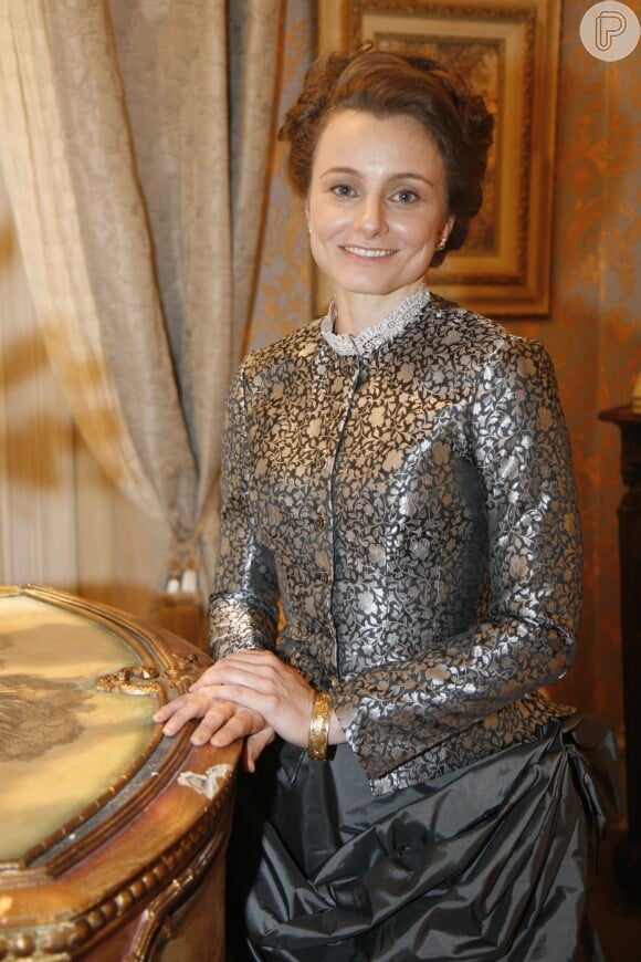 Carolyna Aguiar interpretou Princesa Isabel no seriado 'O Natal do Menino Imperador' (2008)