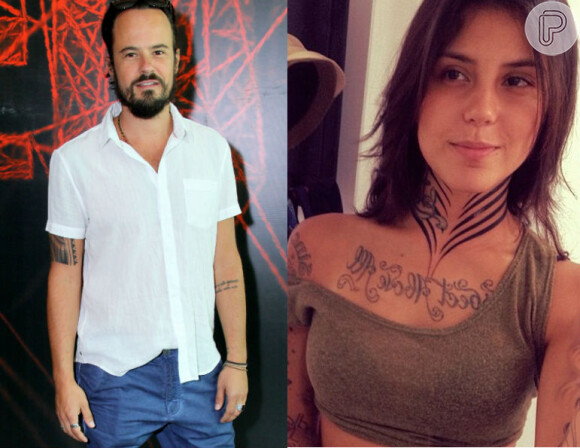 Paulinho Vilhena e a tatuadora carioca Thais Valente estão namorando